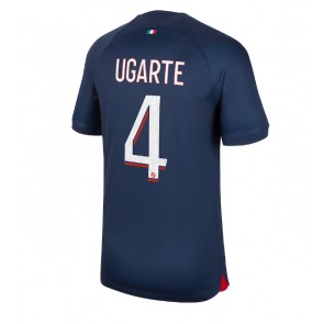 Paris Saint-Germain Manuel Ugarte #4 Koszulka Podstawowych 2023-24 Krótki Rękaw